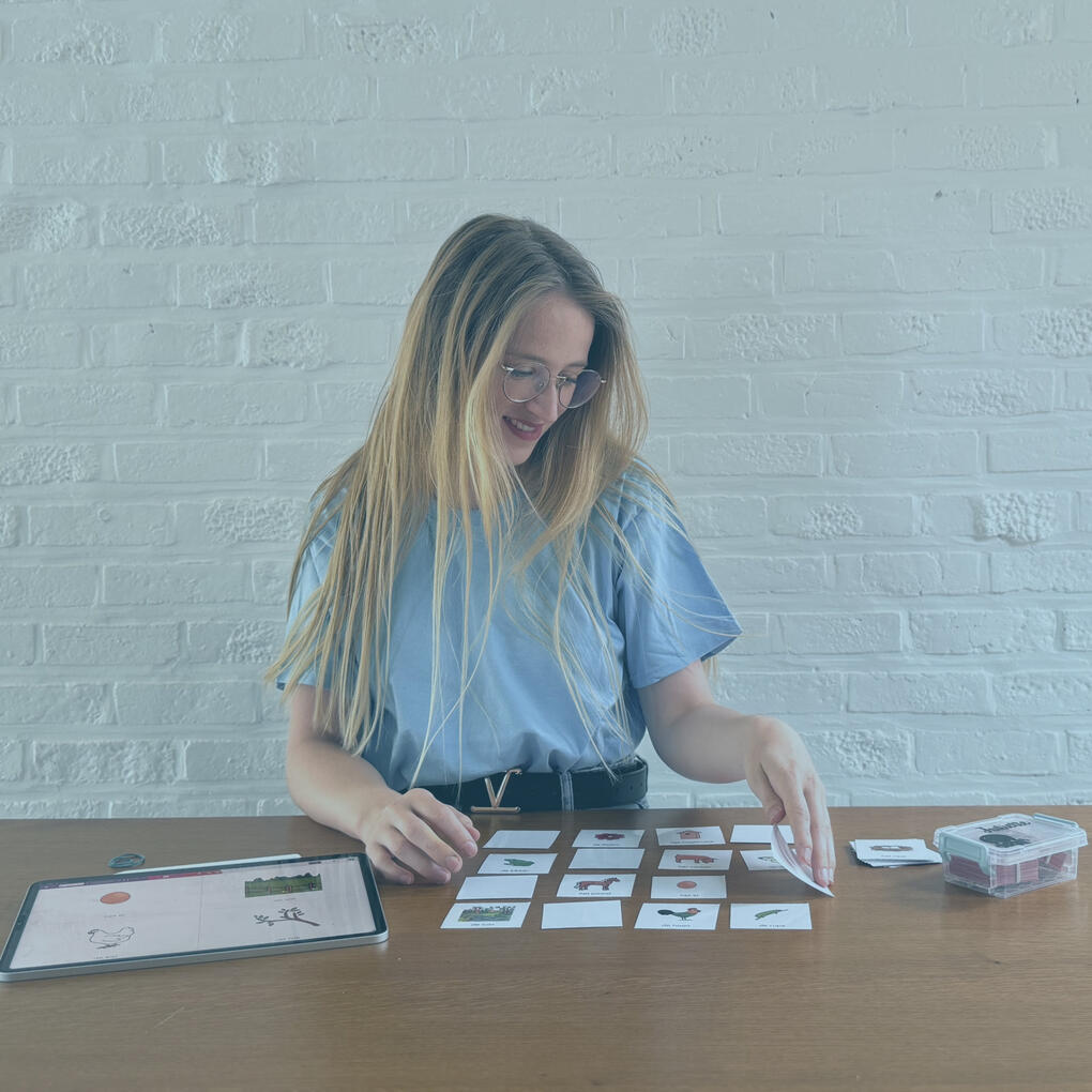 Logopedie kaarten draaien